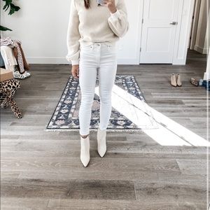 Hollister White Skinny Jeans